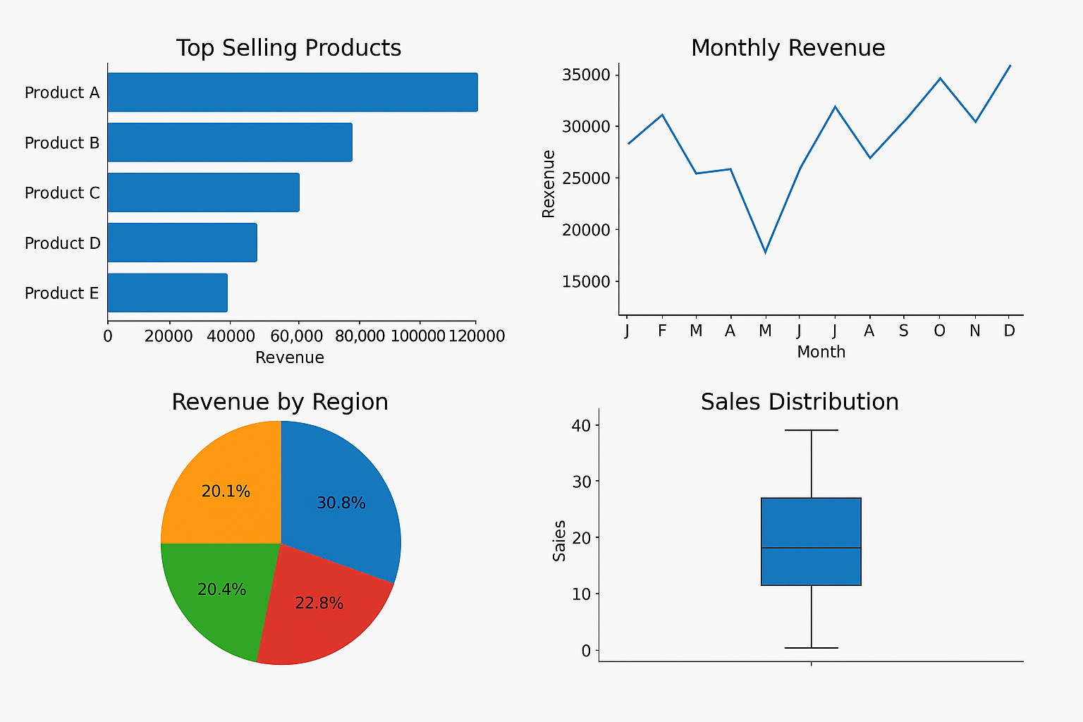 Dashboard de análisis de ventas en Python
